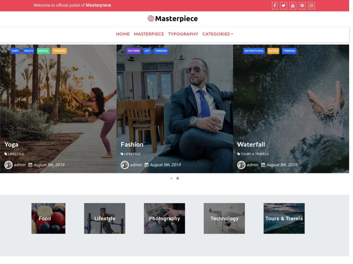 Masterpiece Theme